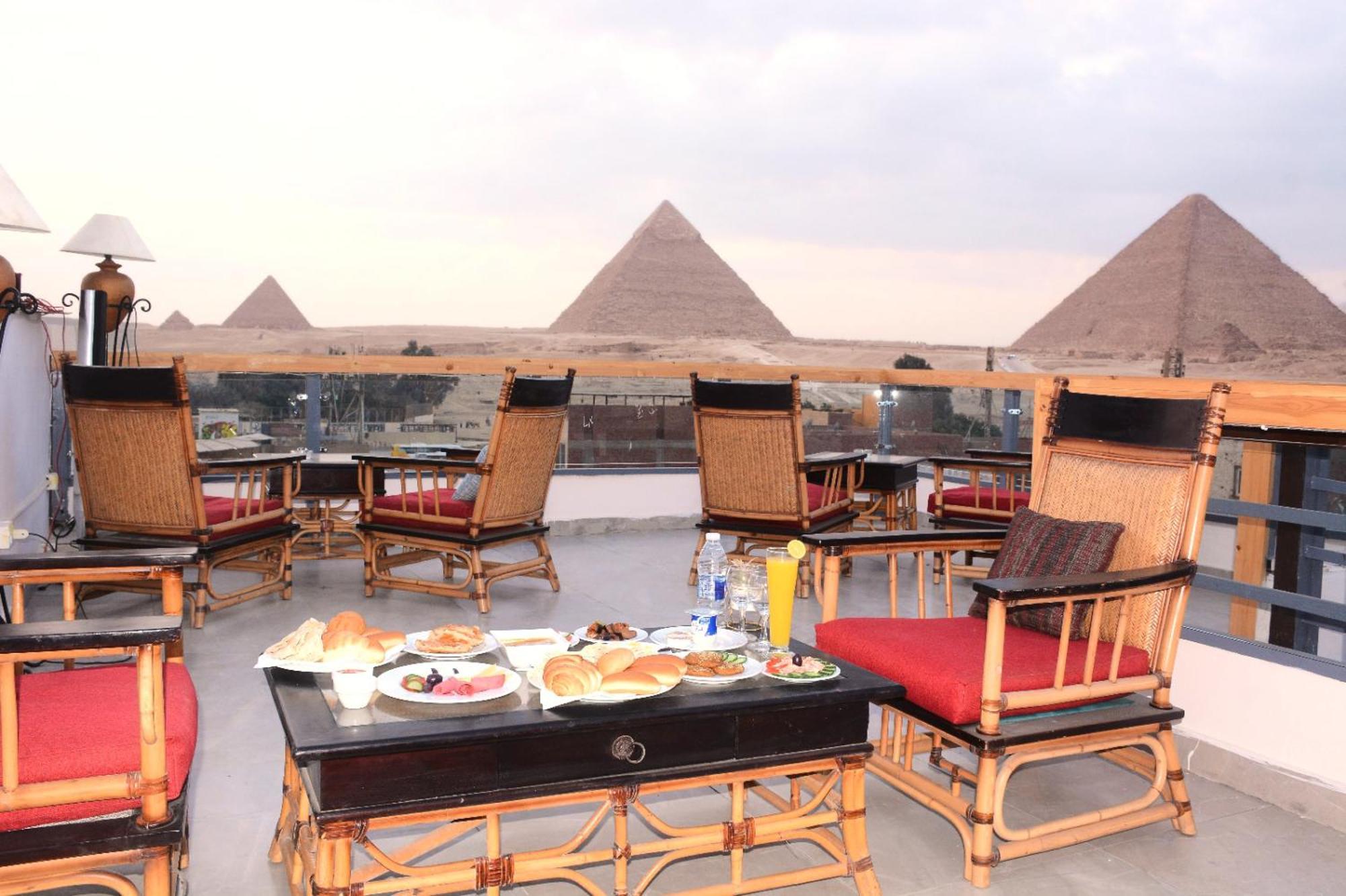 Nun Pyramids Inn Kafret el-Gabal Esterno foto